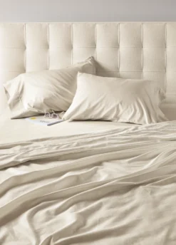 Tailored Sateen Sateen Full/Queen Flat Sheet -Furniture Discount Shop sateen 372664 20e