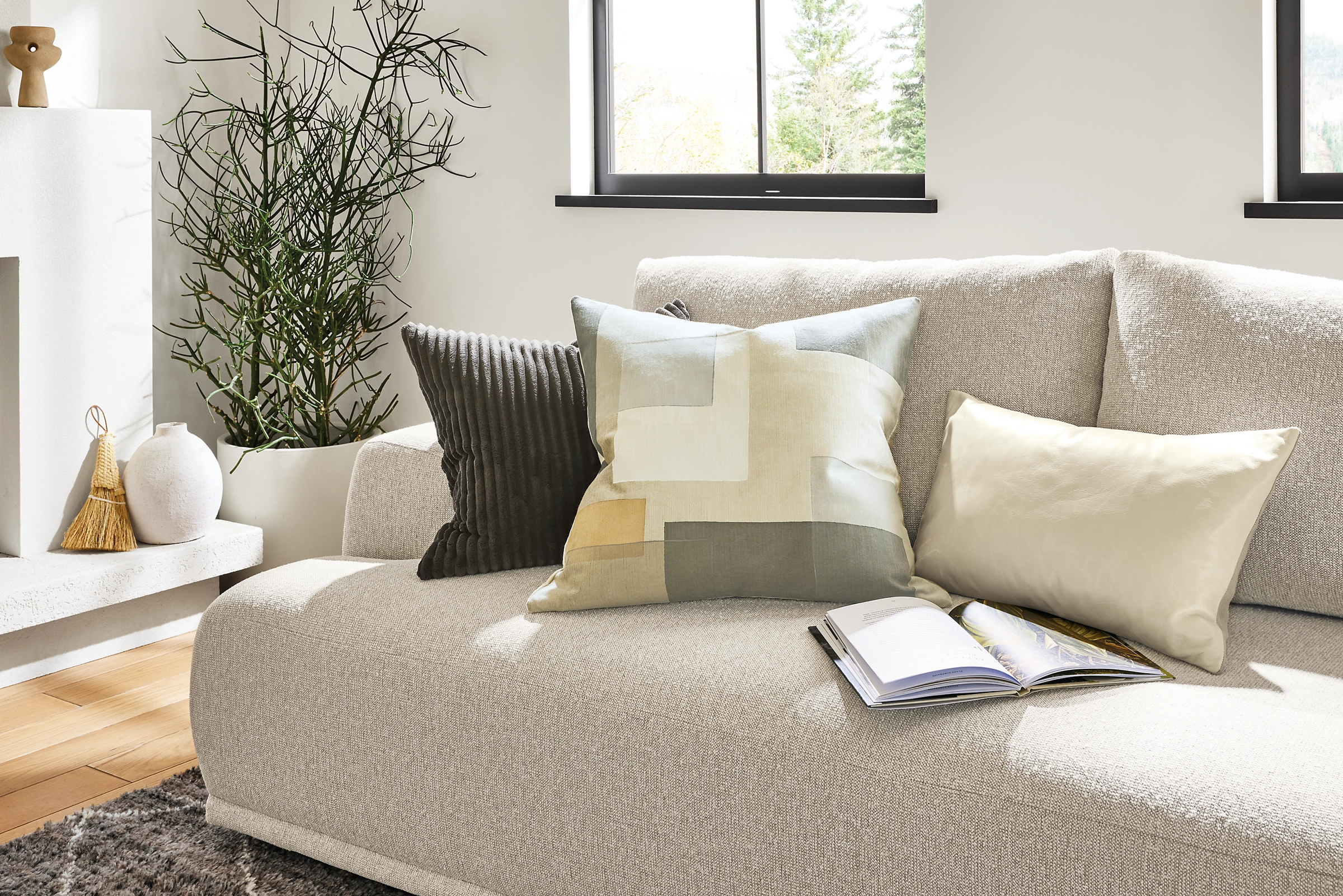 Fia 141x141" Three-Piece Sectional 5 Fia 141x141" Three-Piece Sectional - Image 3