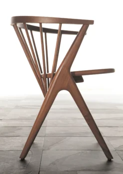 Soren Arm Chair With Wood Seat