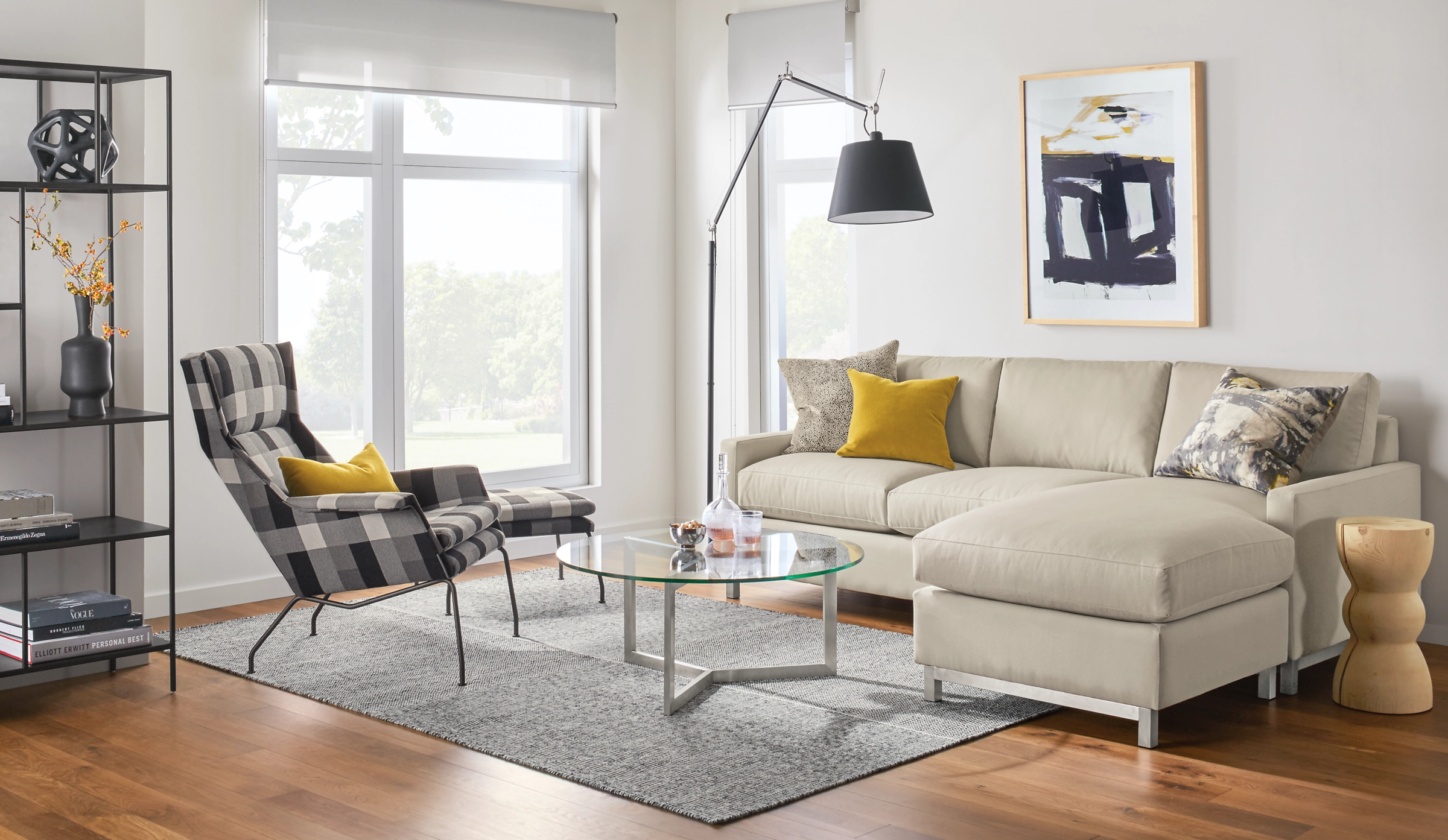 Stevens 113x113" Three-Piece Sectional 9 Stevens 113x113" Three-Piece Sectional - Image 7