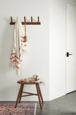 Dell 19w 13d 18h Stool In Walnut -Furniture Discount Shop valet 298666 21e